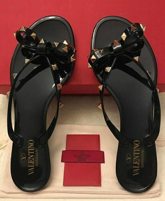 Valentino Garavani Rockstud Jelly Thong