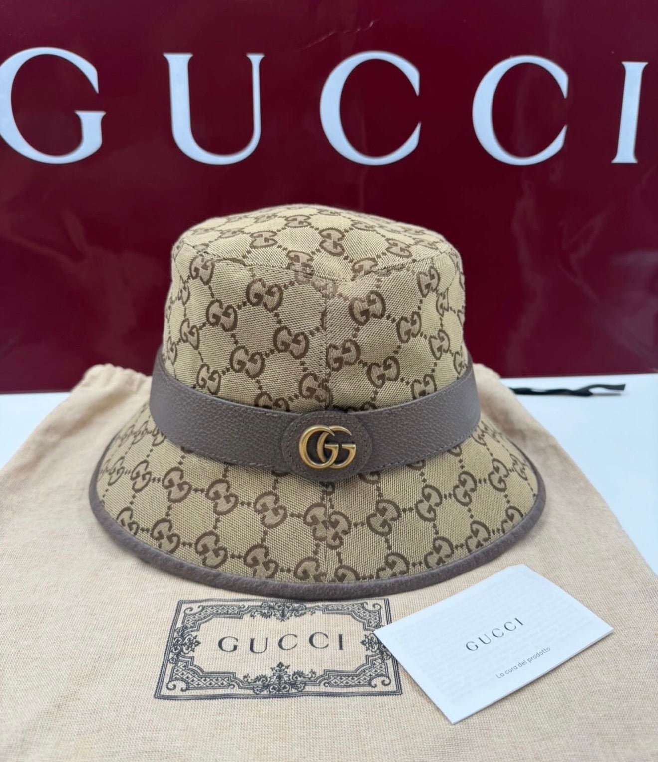 Gucci GG canvas bucket hat