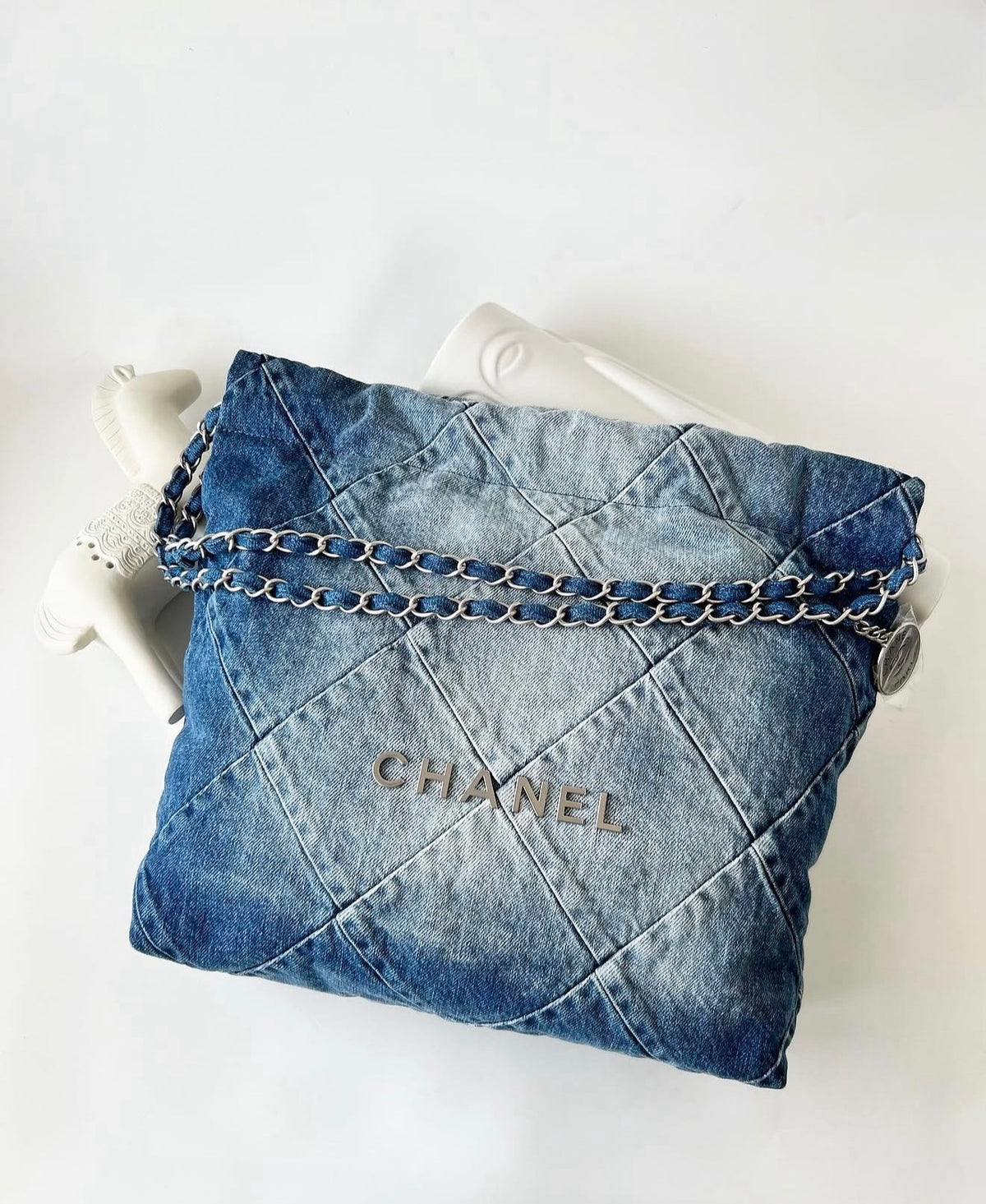 Chanel 22 Denim