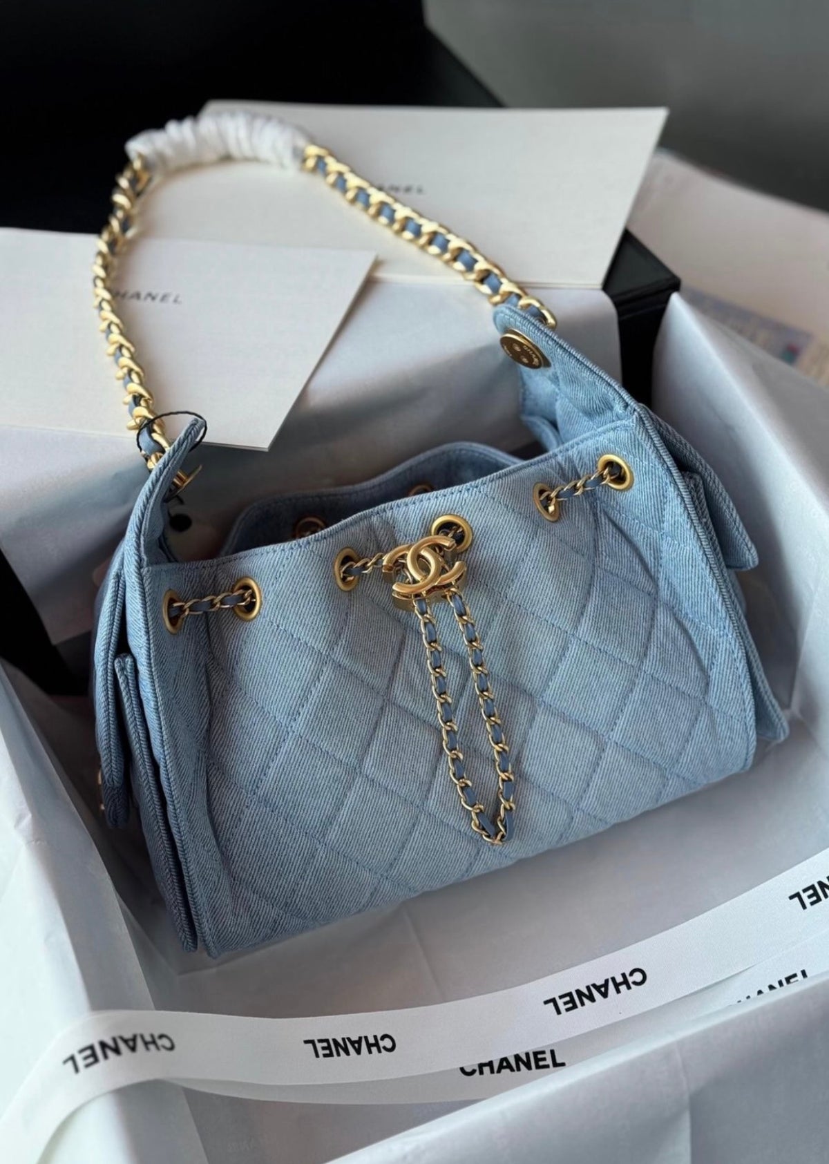 Chanel 25 Denim